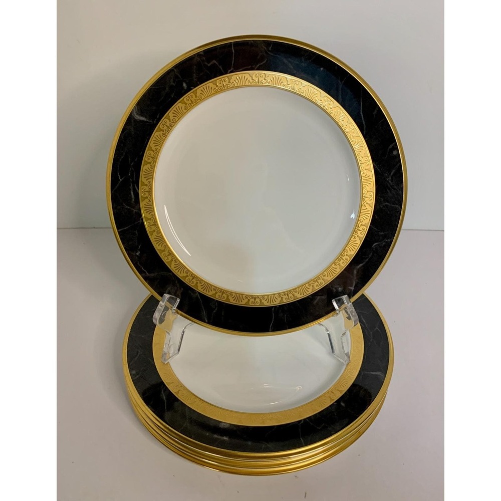 Noritake OPULENCE Salad Plate (s) LOT OF 4 Bone China Japan 9799